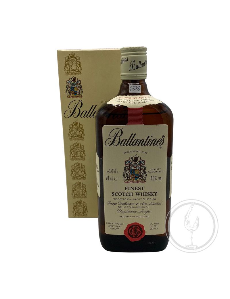 Ballantine's - Finest Scotch Whisky 0,70 lt. Spirit Spa Import + Box (old version) - COD. 6585