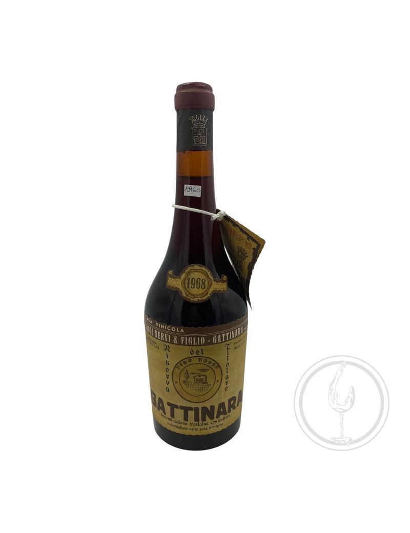 Vintage Bottle - Luigi Nervi Gattinara Riserva DOC Riserva del Titolare 1968 0,72 lt. - COD. 10960