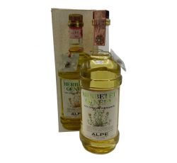 Distilleria Alpe - Herbetet Genepy du Grand Paradis 0,75 lt. (old version) + Box (ruined) - COD. 6589