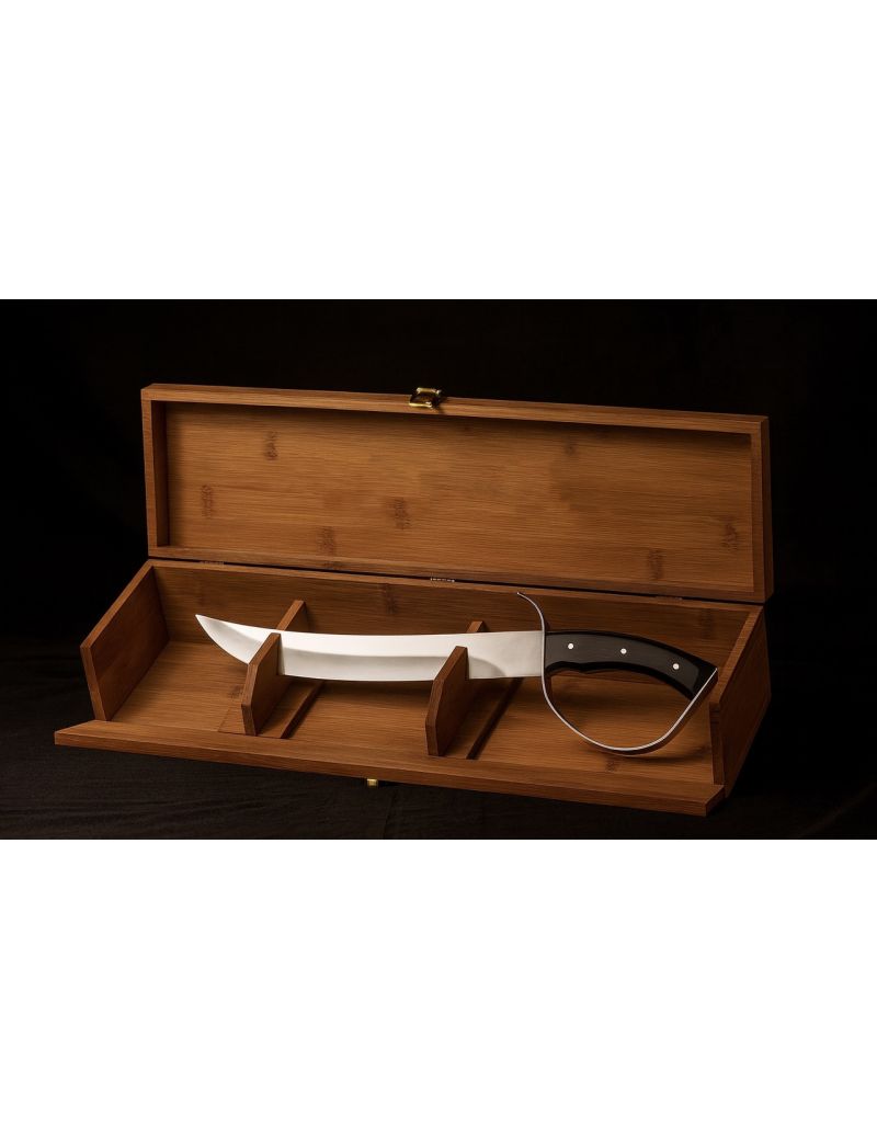 Renoir - Sciabola da Sommelier Design Moderno con Cassetta in Legno