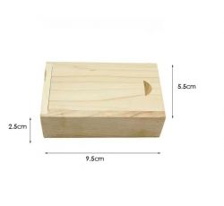 Mini Confezione di Legno Regalo 2.5x9.5x5.5