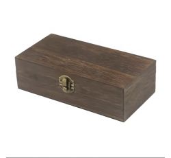 Mini Confezione di Legno Regalo Porta Oggetti / Porta Cavatappi 20x10x6 cm