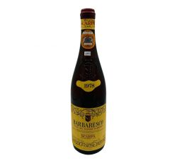 Vintage Bottle - Scarpa Barbaresco DOC "Vigne del Payoré Barberis" 1978 0,75 lt. CLEAR COLOR - COD. 10972