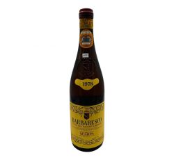 Vintage Bottle - Scarpa Barbaresco DOC "Vigne del Payoré Barberis" 1978 0,75 lt. CLEAR COLOR - COD. 10977