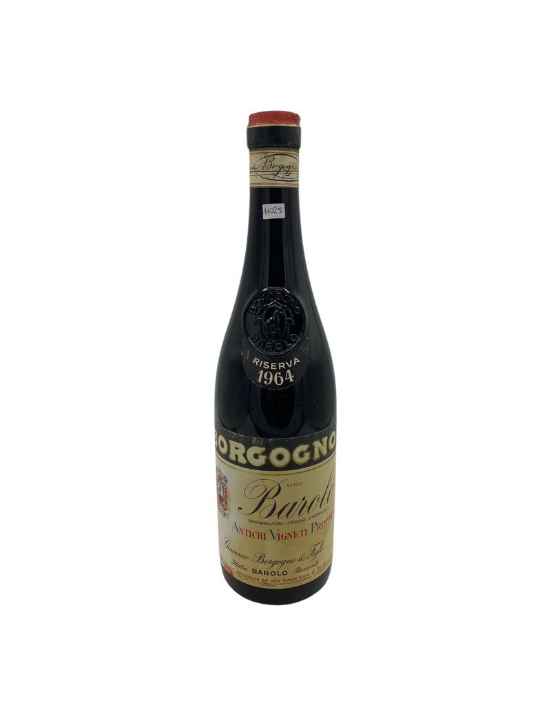 Vintage Bottle - Borgogno Barolo Riserva DOC 1964 0,72 lt. - COD. 11025 Vintage Bottle - Borgogno Barolo Riserva DOC 1964 0,72 lt. - COD. 11025