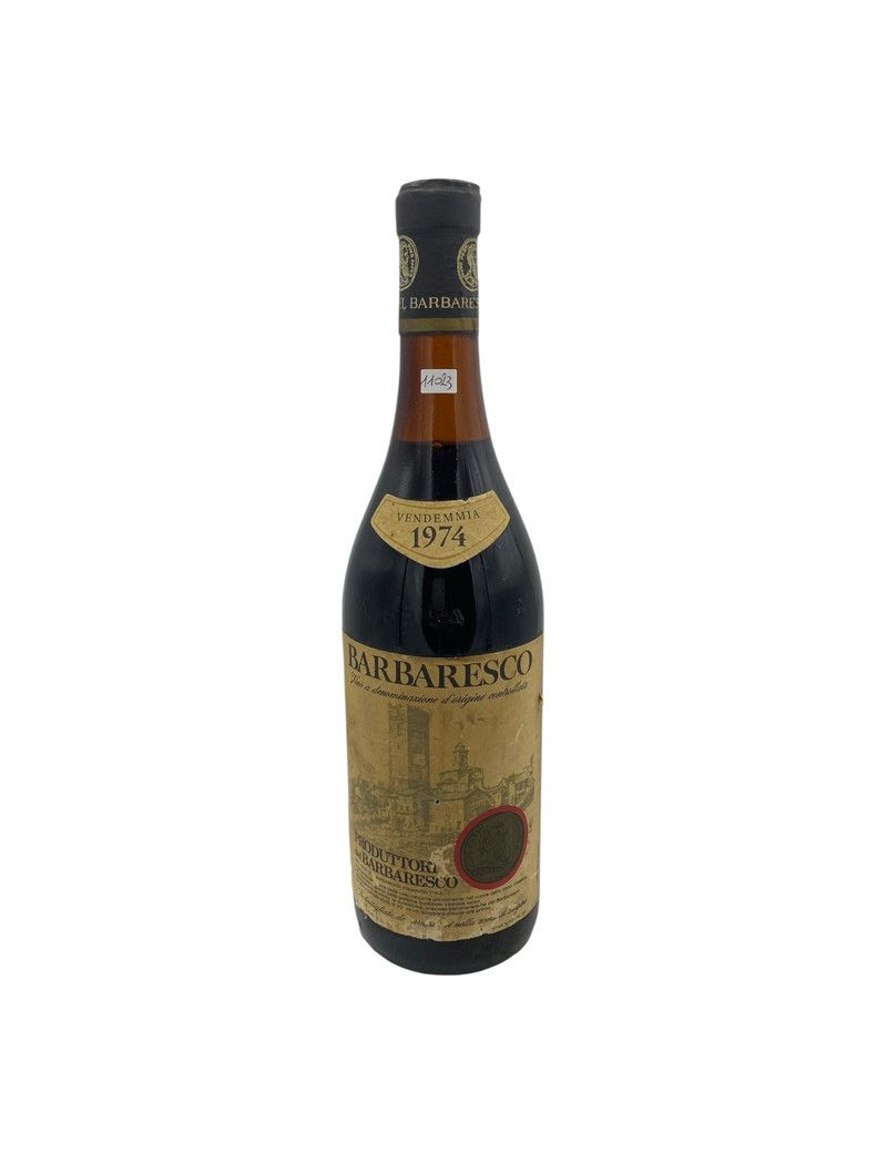 Vintage Bottle - Produttori del Barbaresco Barbaresco DOC 1974 0,72 lt. - COD. 11023 Vintage Bottle - Produttori del Barbaresco Barbaresco DOC 1974 0,72 lt. - COD. 11023