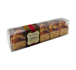 La Perla Cioccolato di Torino - Tartufi di cioccolato Selection I Cinque Pistacchio e Lampone 70 gr.