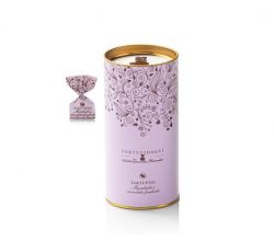 Antica Torroneria Piemontese - Cioccolatini Tartufini Dolci "Confezione Grace" Mandorla e Cioccolato Fondente 160 gr. in Box Cilindro