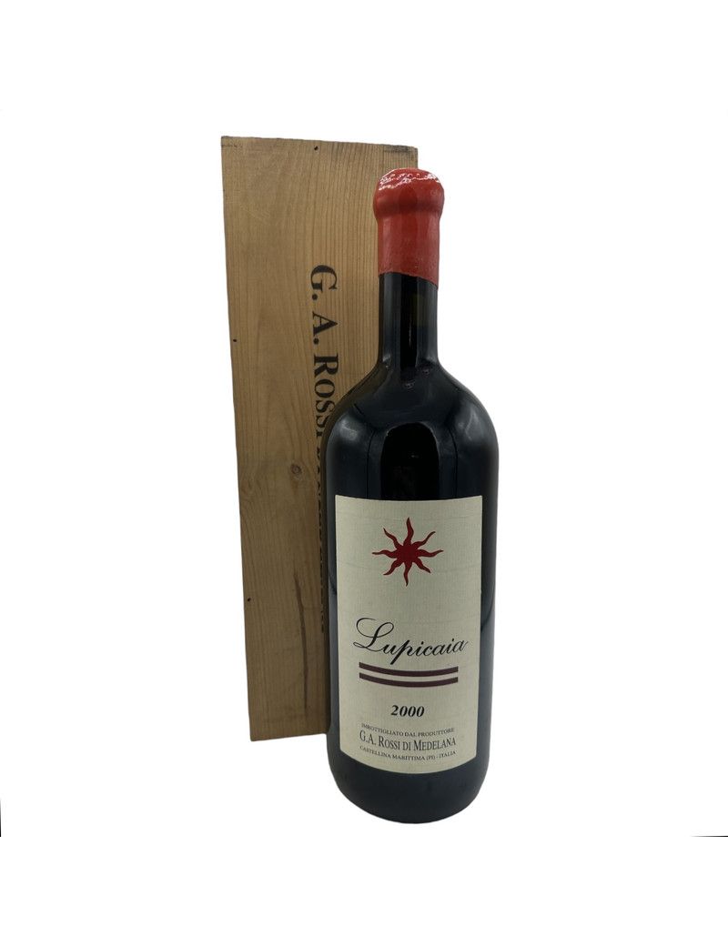 Vittorio Piozzo di Rosignano Rossi di Meddelana - Toscana IGT Castello del Terriccio "Lupicaia" 2000 1,5 lt. MAGNUM + Box Legno