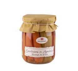Brezzo - Giardiniera in Agrodolce lavorata dal fresco 560 gr.