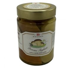 Brezzo - Funghi Porcini Tagliati cotti a vapore senza aceto 280 gr.