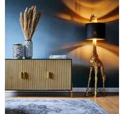 Werner Voss - Lampada da Terra "Giraffe Gigi" Gigi la Giraffa Gold 1.71 mt