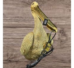 Werner Voss - Lampada da Muro "Pelikanus" Pellicano Gold