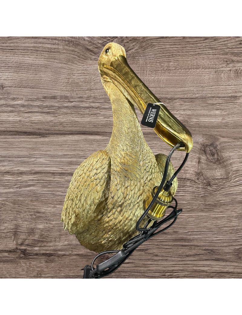 Werner Voss - Lampada da Muro "Pelikanus" Pellicano Gold Werner Voss - Lampada da Muro "Pelikanus" Pellicano Gold