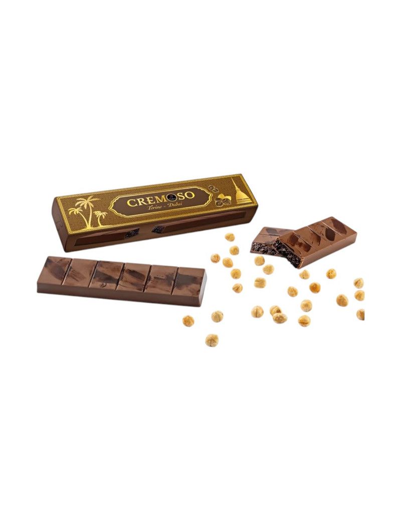 Bodrato - Tavoletta di Cioccolato al Latte "Cremoso Dubai" con Crema Gianduja e Pasta Kataifi 160 gr.